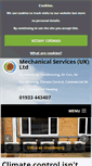 Mobile Screenshot of airconditioningwellingborough.co.uk